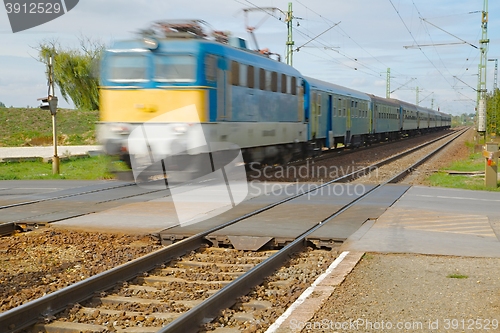Image of Trains pass by