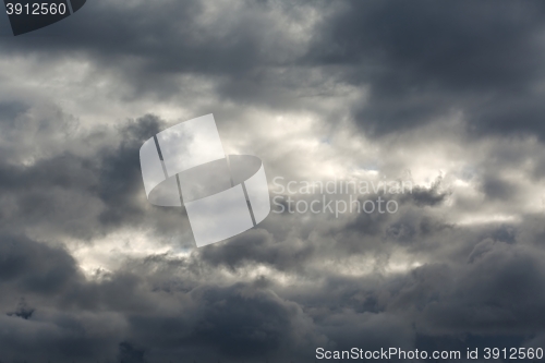 Image of Stormy Dark Clouds