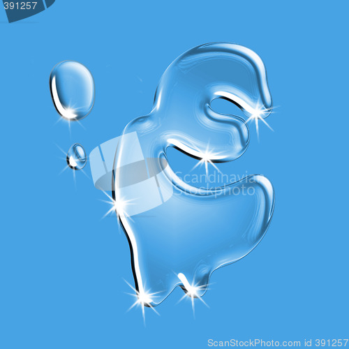 Image of Water letter E