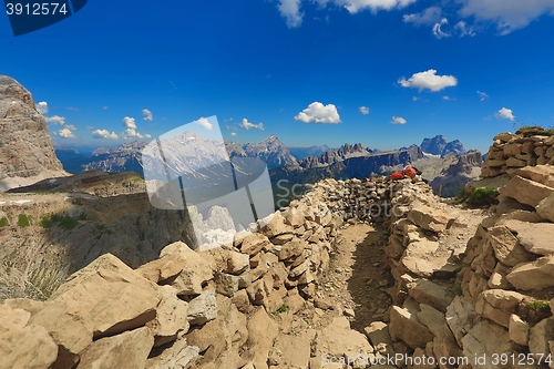 Image of Dolomites mountain landscape