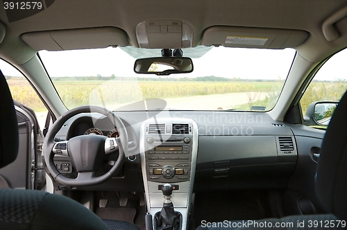 Image of Car Interior View