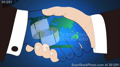 Image of World in hands