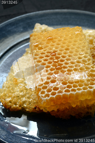 Image of Honeycomb close up