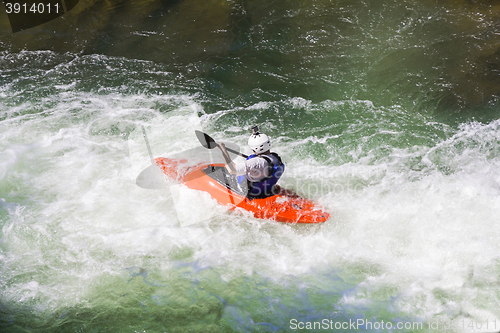 Image of Kayaking in white water