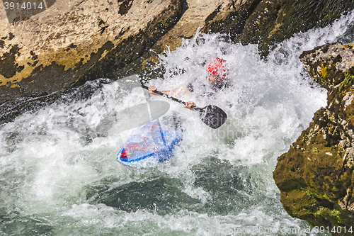 Image of Kayaking in white water