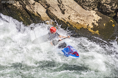 Image of Kayaking in white water