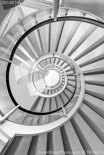 Image of Modern spiral staircase