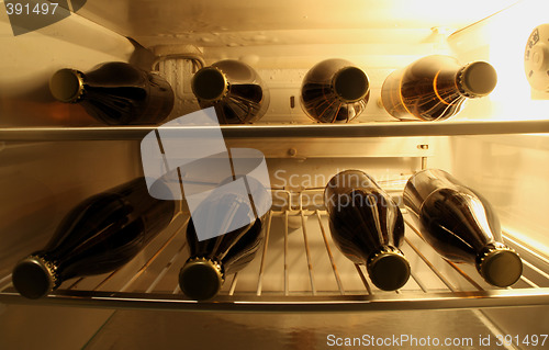 Image of Beer in fridge