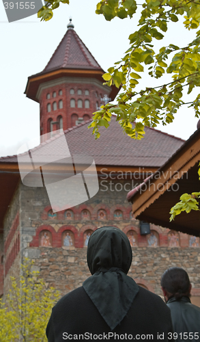 Image of Nun at the monastery