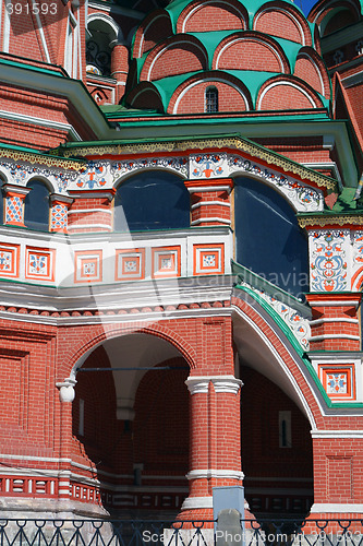 Image of The Pokrovsky Cathedral (St. Basil's Cathedral) on Red Square, M