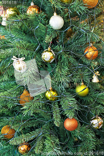 Image of Christmas ornaments