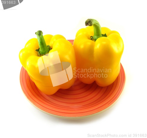 Image of yellow peppers