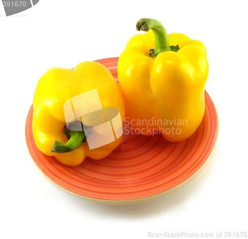 Image of yellow peppers