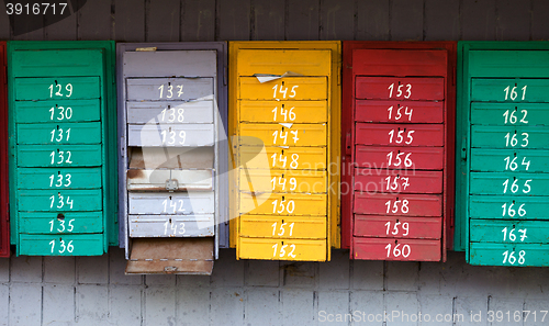 Image of Old post boxes