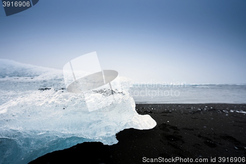 Image of Icebergs at glacier lagoon 