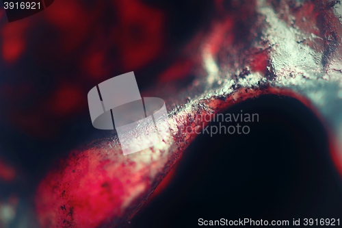 Image of Abstract steel bacgkround closeup photo