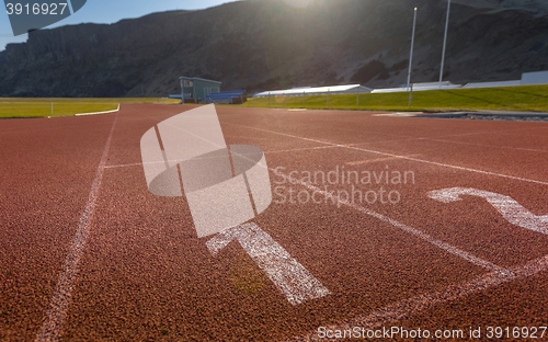 Image of Running track outdoors