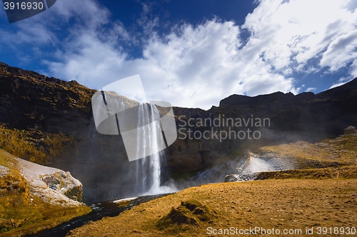 Image of Waterfall in Iceland