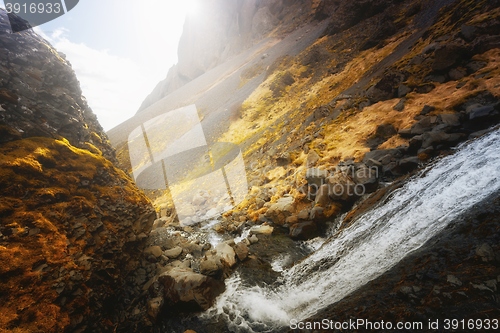 Image of Waterfall in Iceland