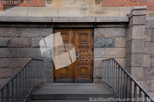 Image of Unique door closeup