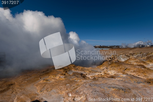 Image of Geothermally active valley