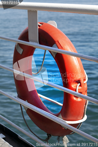 Image of Lifebuoy on board