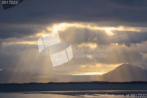 Image of Scenic mountain landscape shot