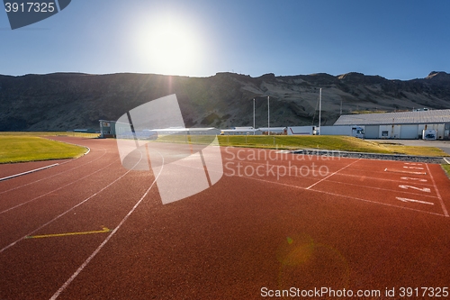 Image of Running track outdoors