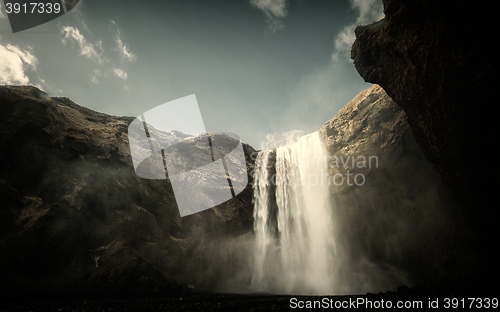 Image of Waterfall in Iceland