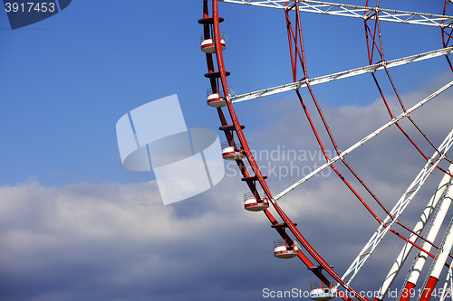 Image of Part of ferris wheel