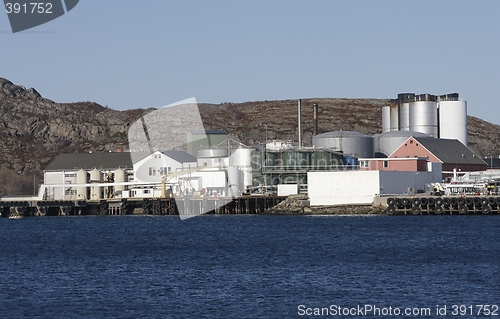 Image of Norwegian harbour.