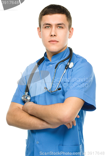 Image of Portrait of a young surgeon