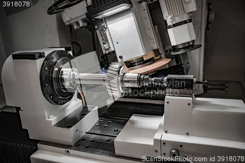 Image of Metalworking CNC milling machine.