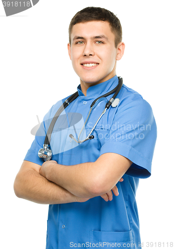 Image of Portrait of a young surgeon