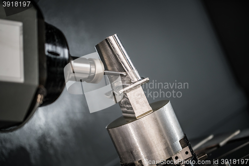 Image of Metalworking CNC milling machine.