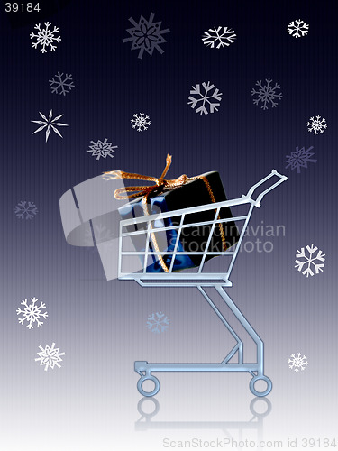 Image of Gift in a shopping cart