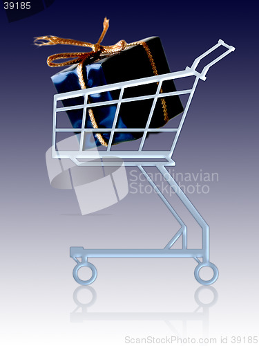 Image of Gift in a shopping cart