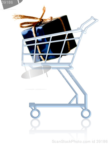 Image of Gift in a shopping cart