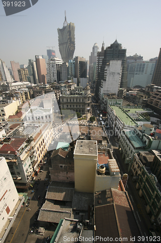 Image of Macau cityscape