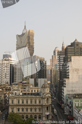 Image of Macau cityscape