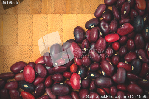 Image of red bean close up