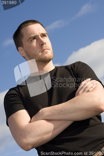 Image of young man portrait