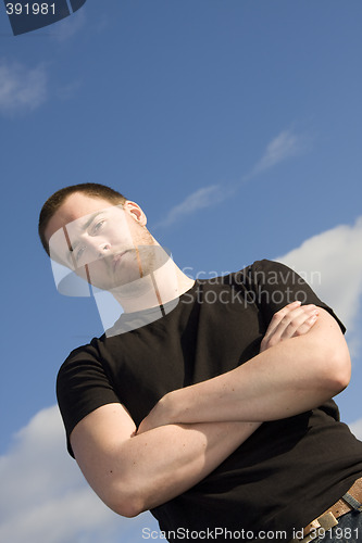 Image of young man portrait
