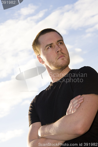Image of young man portrait