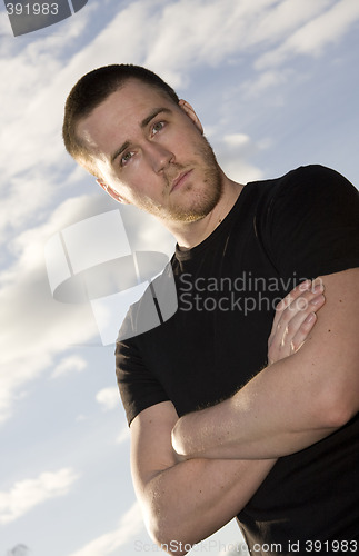 Image of young man portrait