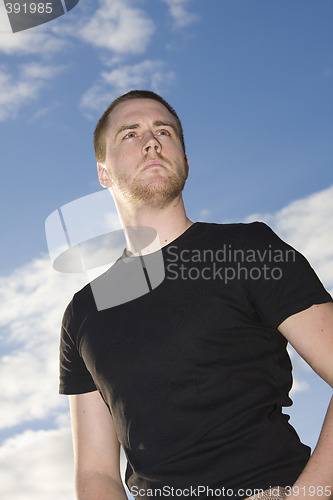 Image of young man portrait