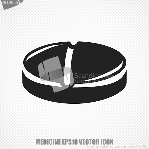 Image of Healthcare vector Pill icon. Modern flat design.