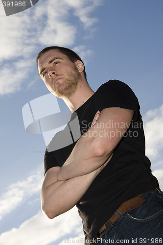 Image of young man portrait