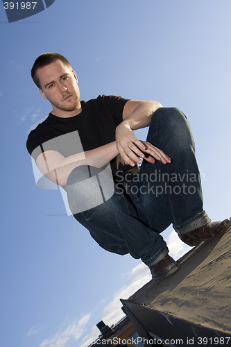 Image of young man portrait