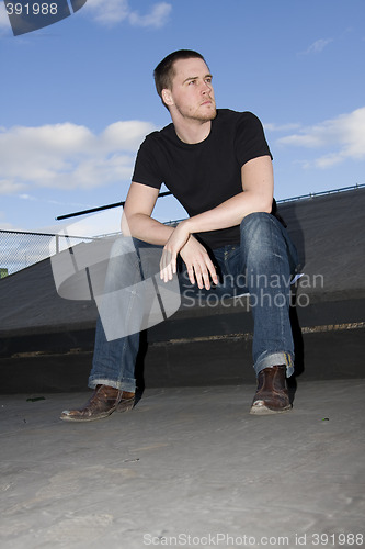Image of young man portrait